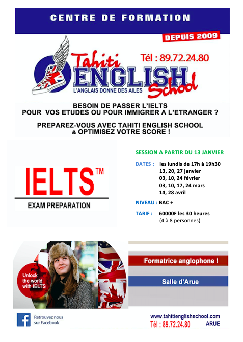 Affiche ielts jan 25